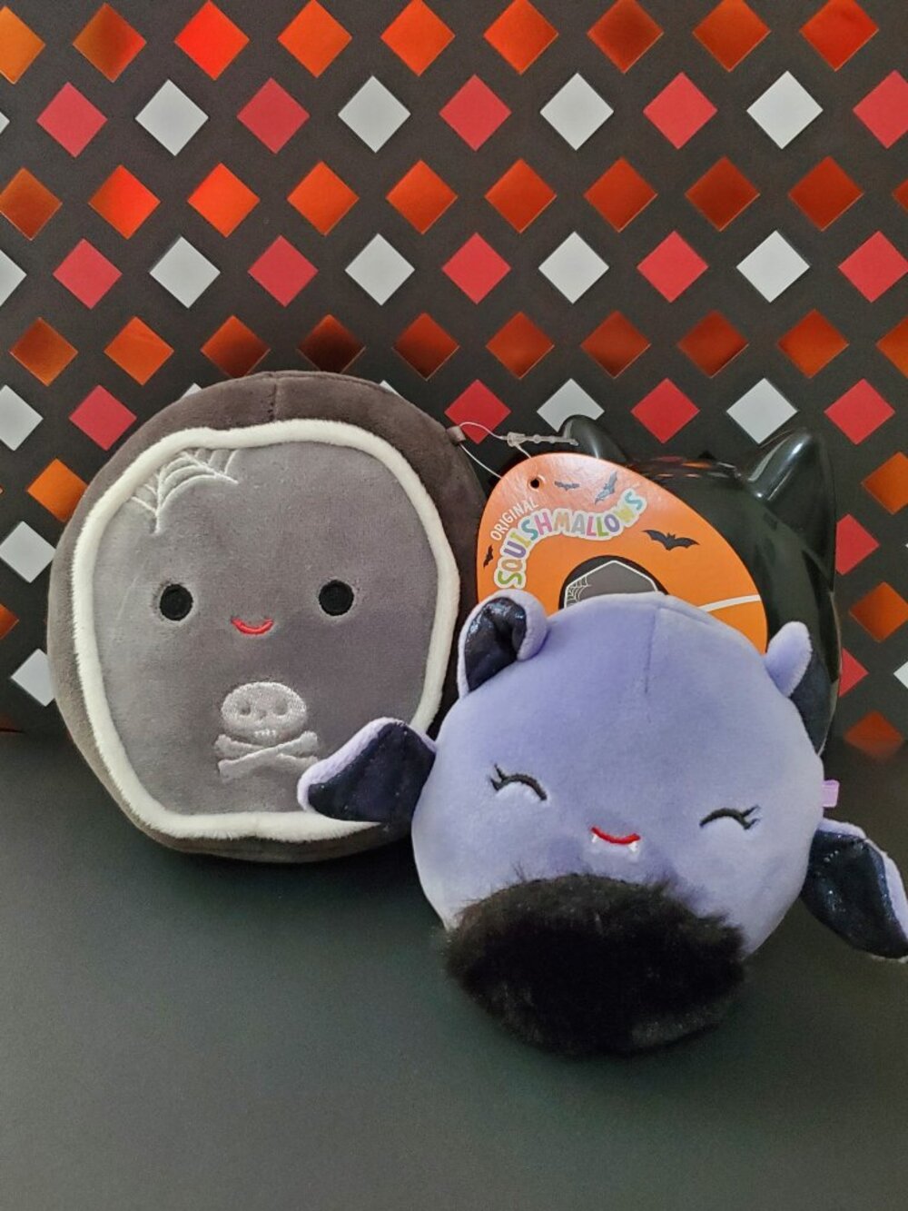 Squishmallows Halloween Alva 5" & Joldy Mystery Squad Set
